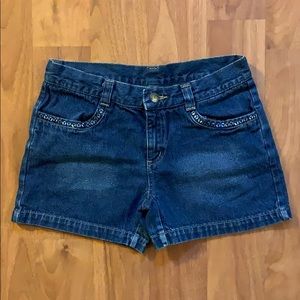 Crazy 8 Girls Denim Dark Wash Shorts